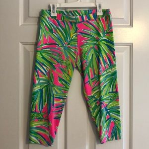 Lilly Pulitzer Girls Cropped Leggings